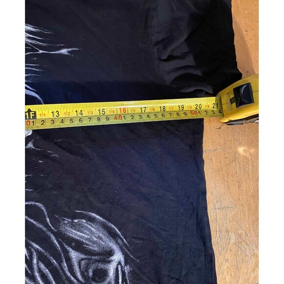 Vtg Horror Screaming Graphic 4th World Tour T-Shirt Tee Mens M Made in USA - Picture 6 of 7